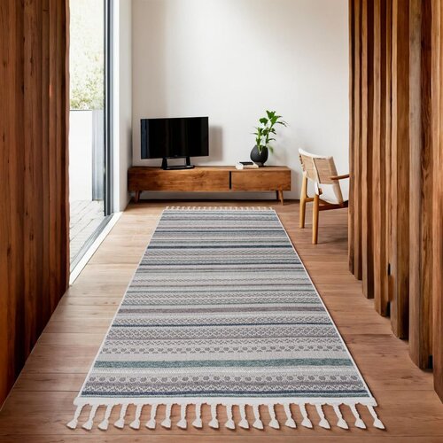Conceptum Hypnose Meridyen 4802 - Blue Blue Hall Carpet (100 x 300) Cene