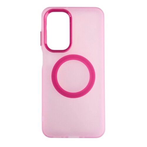  Silikonska futrola Magsafe FLURO COLOR Samsung A37 ROZE Cene