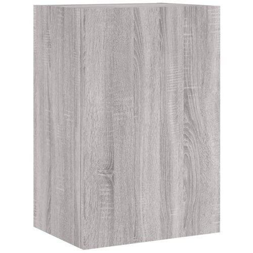 Maison Chic Stenska TV omarica - TV stojalo - Televizijska omarica siva sonoma 40,5x30x60 cm inženirski les, (21702219) Slike