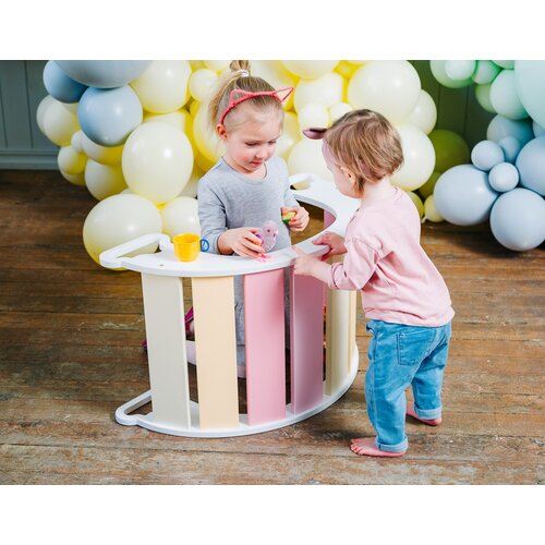 ToddlerInFamily MONTESSORI LJULJAKA - GELATO (VIE BOJA)-siva Slike