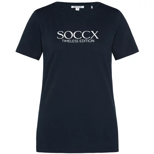 Soccx Majica nočno modra / bela