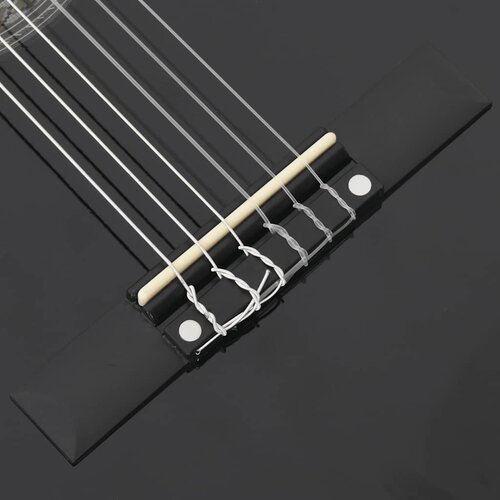  Klasična gitara za početnike i djecu crna 3/4 36&amp;quot; Slike