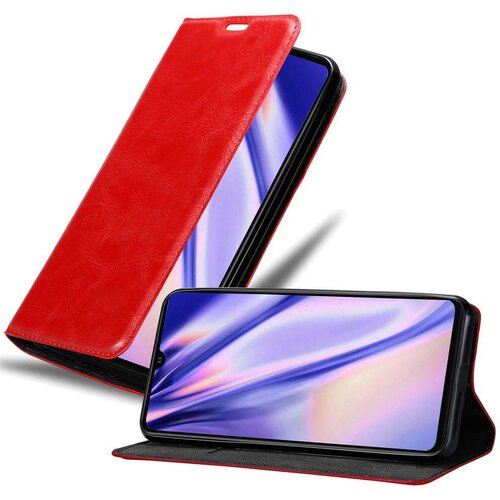 Cadorabo Ohi&scaron;je, združljivo z Huawei P30 PRO v rdeče jabolko - Za&scaron;čitni ovitek z magnetnim zapiranjem, stoječo funkcijo in režo za kartice, (20558432) Cene