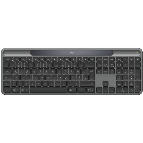 Logitech Signature Slim Solar+ K980 keyboard Universal RF Wireless + Bluetooth QWERTZ German Graphite Cijene