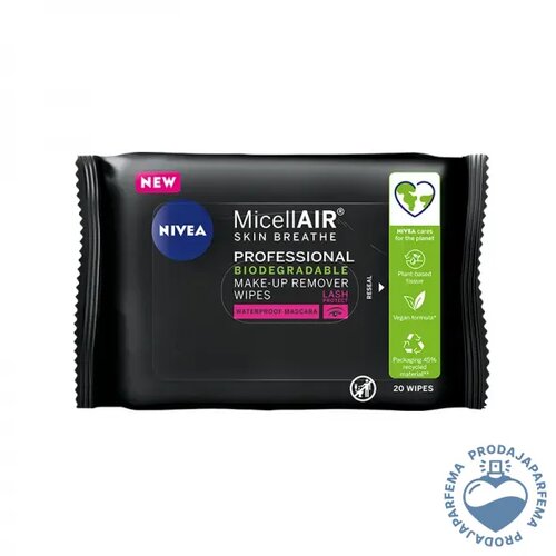 Nivea Micellair Skin Breathe Expert (vlažne maramice za uklanjanje šminke) 20kom Cijene