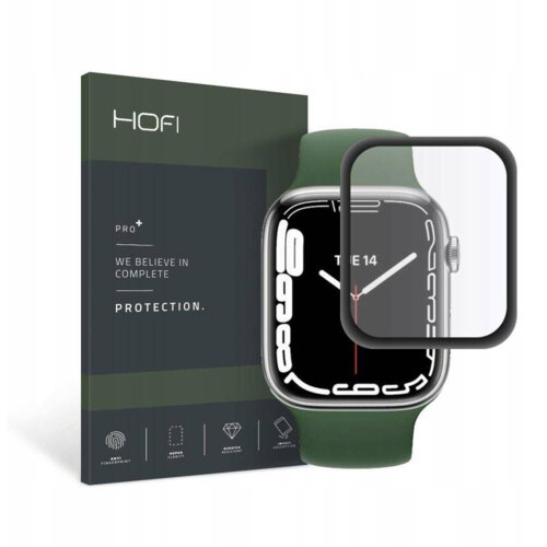 HOFI ochrann&eacute; sklo na hodinky pre Apple Watch 7 45mm - Crna Cijene