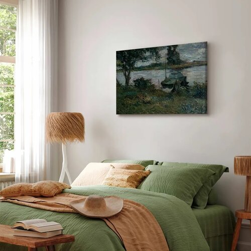  Slika - Paul Gauguin &amp;ndash; Flu&amp;szlig;ufer 30x20 Standard Slike