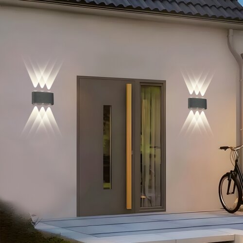  Brilagi - LED spolja&amp;scaron;nje zidno svetlo FLAREBOX LED/6W/230V antracit IP65 Slike