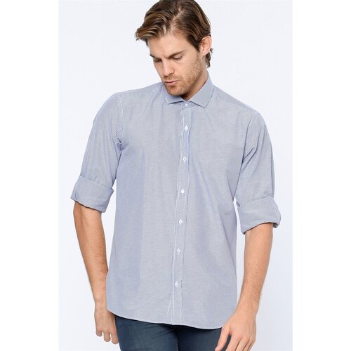 Dewberry G601 MEN&amp;#039;S SHIRT-NAVY BLUE Slike