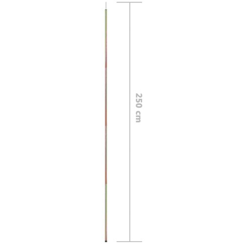  &amp;Scaron;ipka za jedro protiv sunca 250 cm od pocinčanog čelika Slike