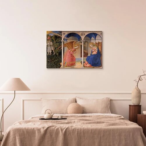  Slika - Fra Angelico &amp;ndash; The Annunciation 60x40 Akustična Slike