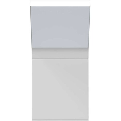 VidaXL Zunanja stenska LED svetilka bela tlačno lit aluminij Slike