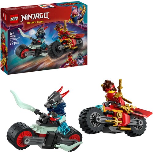 Lego Ninjago Kais Motorcycle Speed Race &scaron;tevilka 71838 Cene