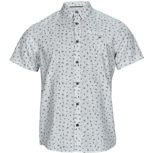 Petrol Industries Srajce s kratkimi rokavi Shirt Short Sleeve AOP Bela Slike