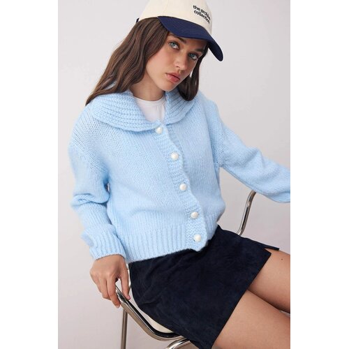 TRENDYOLMILLA Ženski duks Twoaw26Hi00179, plava Cene