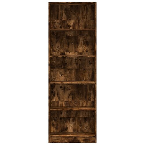  Regal za knjige boja hrasta 60x24x176 cm od konstruiranog drva Slike