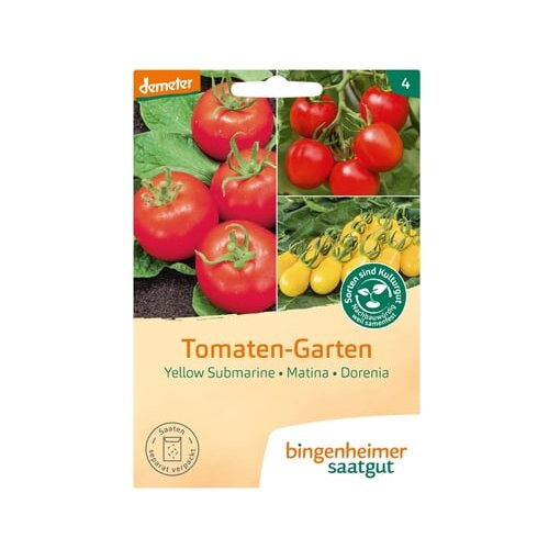 Bingenheimer Saatgut paradižnik-me&amp;scaron;anica &amp;quot;Tomaten-Garten&amp;quot; Slike