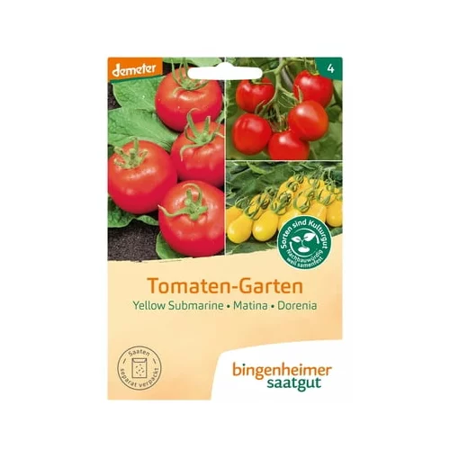 Bingenheimer Saatgut paradižnik-mešanica "Tomaten-Garten"
