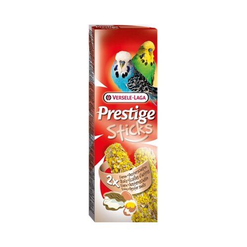 Versele-laga budgies poslastica za ptice prestige sticks jaja i ostrige 2x30g Slike