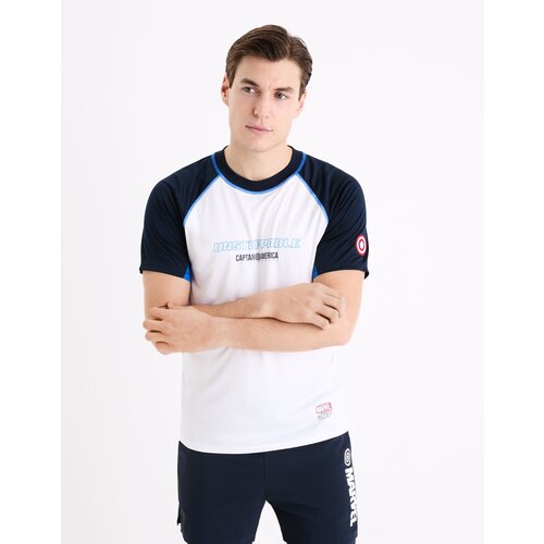 Celio Marvel Track Shirt - Captain America - Men's Cene