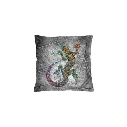 Bertoni Home Unisex's Square Pillow Lizard