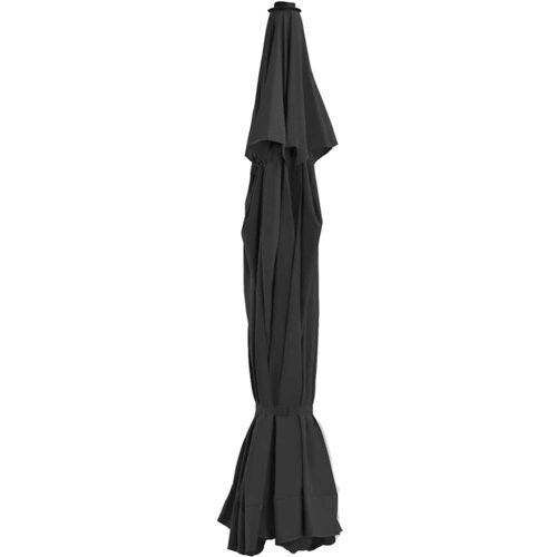  Zamjenska tkanina za vrtni suncobran 515 cm crna Cene