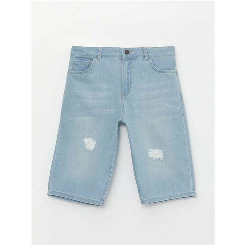 LC Waikiki Shorts - Blue - Normal Waist Cene