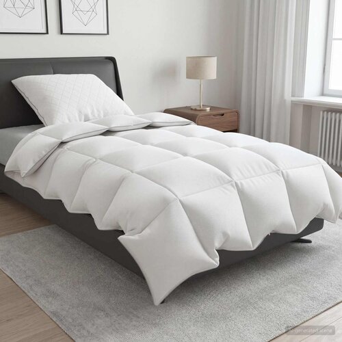  90% guska dol set FULDA 2 kom. 155 x 200 cm Zima 300 GSM Bijela Cene