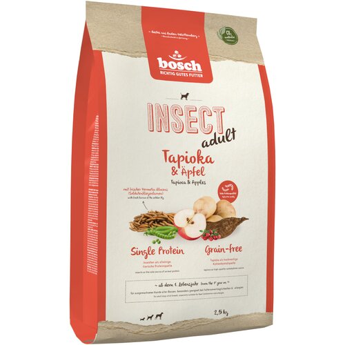 Bosch HPC Adult z insekti, jabolki in tapioko - 2,5 kg Cijene