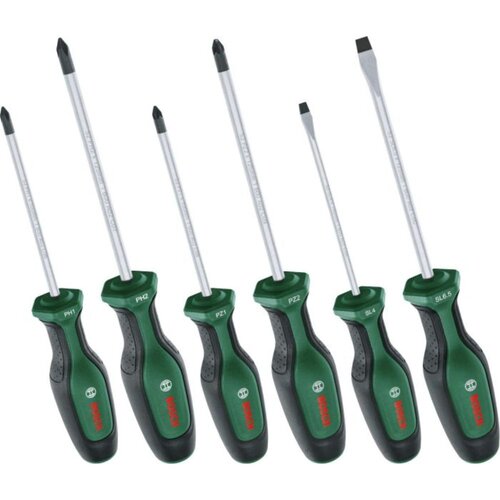 Bosch Set odvijača PH/PZ/SL, 6 kom, 1600A02BX7 Cene
