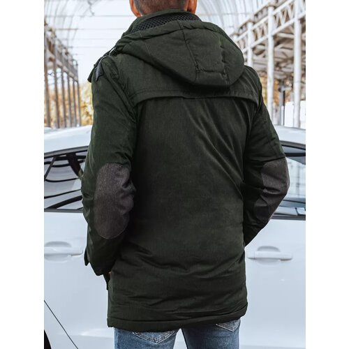 DStreet Green men's winter jacket TX4280 Cene
