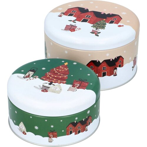 Birkmann Set pločevinastih posod za piškote - Nordic Christmas - S+M Cene