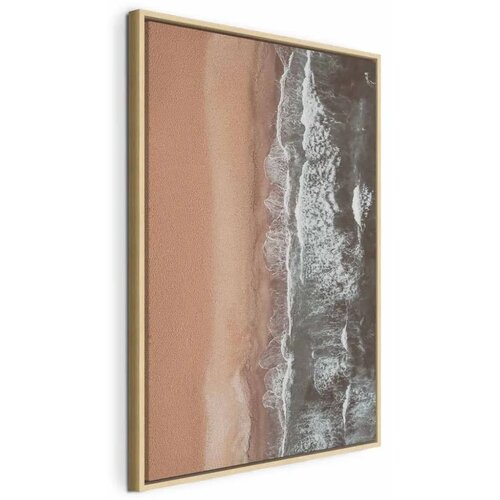  Slika - Shore Line (1 Part) Vertical 60x90 U prirodnom drvenom okviru Cijene
