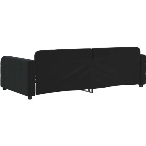  Dnevni krevet crni 90 x 190 cm bar&amp;scaron;unasti Slike