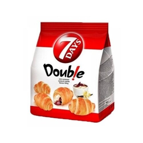 7 Days Kroasan double vanila kakao 60g Cene