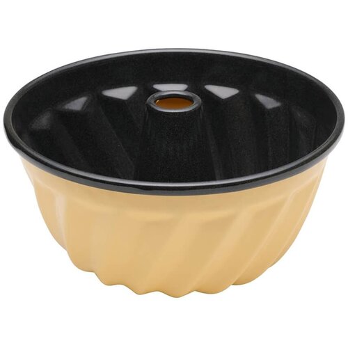 RIESS Pekač za kuglof Colourful 24cm / okrogel / rumen / emajl, (5000241650) Cene