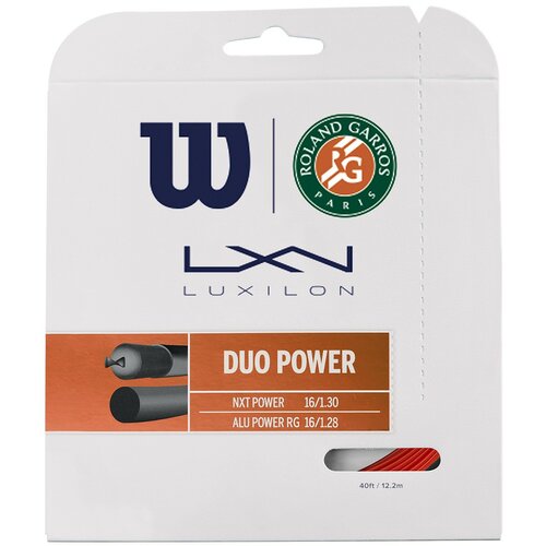Wilson Duo Power Roland Garros 1.2mm / 12.2m žica za tenis WR8301901 Slike