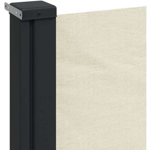 VidaXL Uvlačiva bočna tenda 120 x 600 cm krem Slike