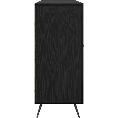  Kreveta Crni hrast 89,5 x 34 x 80 cm Konstruirano drvo Slike