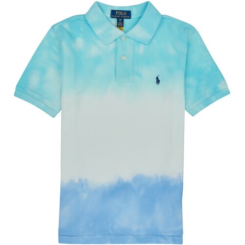 Polo Ralph Lauren SS CN M4-KNIT SHIRTS-POLO SHIRT Blue Slike