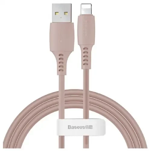 Baseus podatkovni kabel CALDC-04 Lightning na USB 2,4A QC - 1,2m roza
