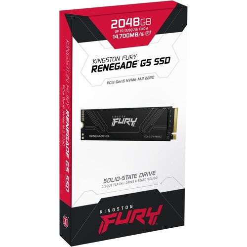 Kingston SSD 2TB NVMe M.2Fury Renegade, PCIe 5.0R/W : 14700/14000MB/s Cijene