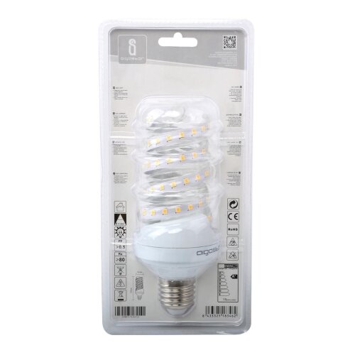 Aigostar LED žarnica - sijalka spiralna E27 B5 15W toplo bela 3000K Slike