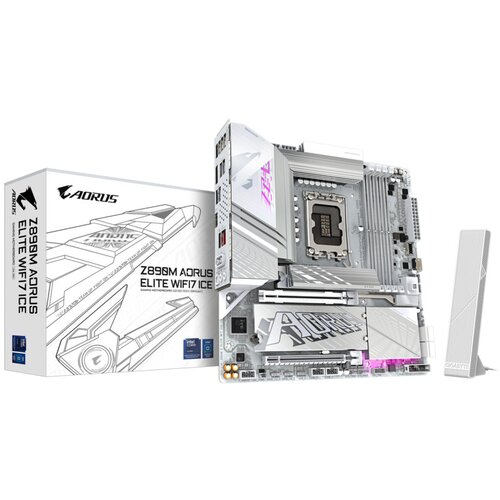 Gigabyte MB Z890M A Elite WF7LGA1851; 4xDDR5;3xM.2; 4xSATA;10xUSB; 1xDP;1xHDMI; mATX; THUNDERBOLT Cijene