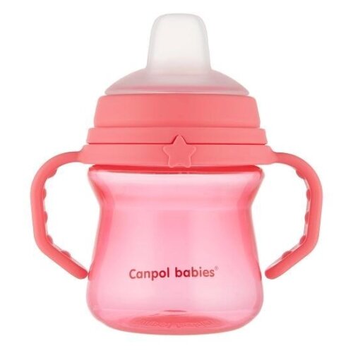 Canpol BABIES SOLJA 150ml SA SILIKONSKIM KLJUNOM (56614) - PINK (56614_pin) Cene