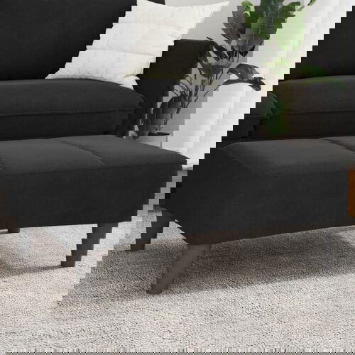 vidaXL Tabure crni 77x55x31 cm baršunasti Cijene