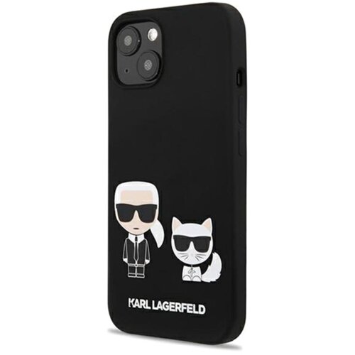  Maska Karl Lagerfeldl Silicone Case Karl&Choupette za iPhone 13 (6.1) crna Cene