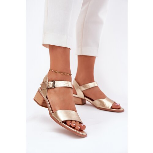 Maciejka Leather Ladies Sandals With Heel Cijene