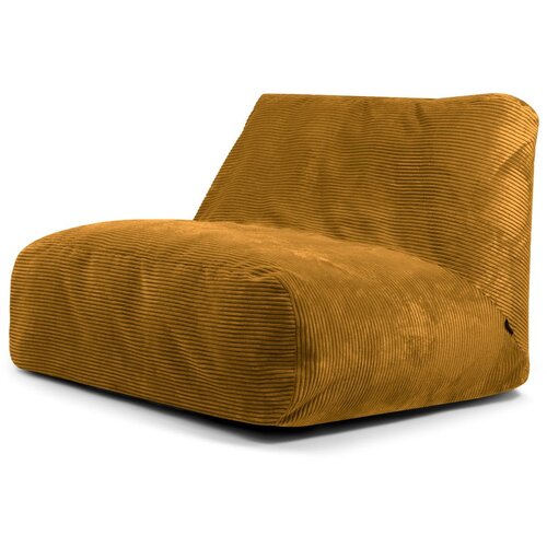 SLOWDOWN Senf žuta vreća za sjedenje od samta Sofa Tube &amp;ndash; Slike