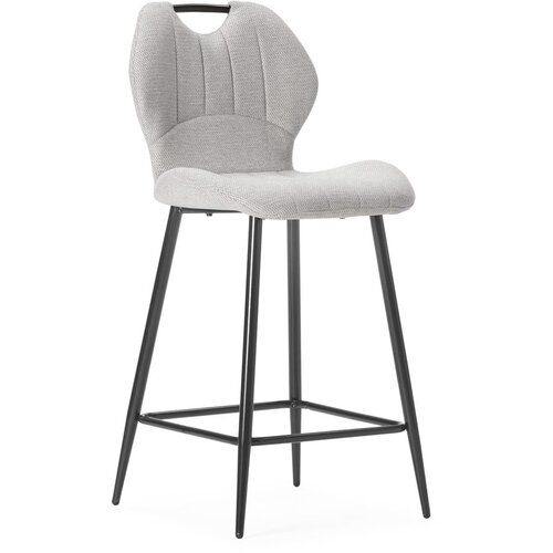 Marckeric Svijetlo sive barske stolice u setu 2 kom (visine sjedala 65 cm) Muli &amp;ndash; Slike